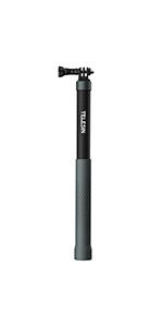 Amazon | TELESIN 自撮り棒 三脚付き 22cm-55cm 三段式調整可能 ボール Amazon | TELESIN 自撮り棒 三脚付き 22cm-55cm 三段式調整可能 ボール