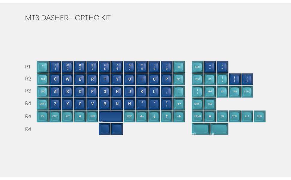 Drop MT3 Dasher Ortho Kit