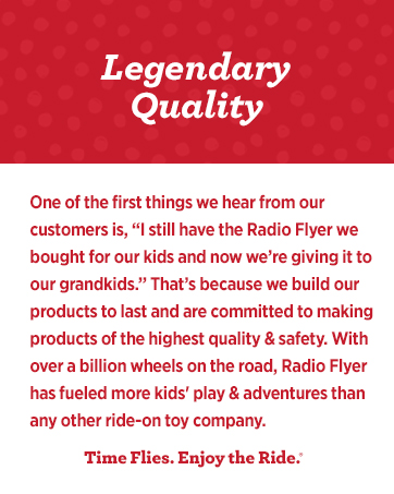 Legendary Quality: We build our products to last and are committed to making high-quality products.