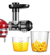 Masticating Juicer Accessories, Gdrtwwh Juicer Machines Attachments Compatible with All KitchenAi...