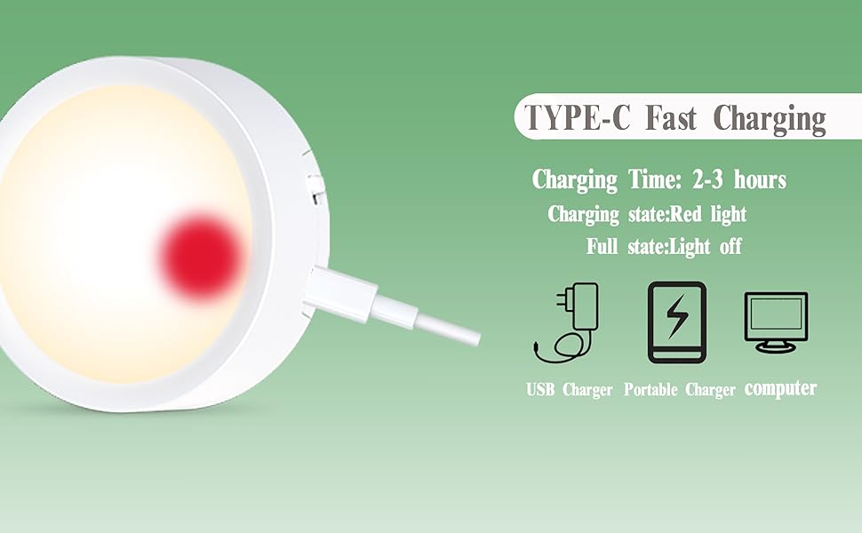 2 Pack Battery Operated Light Bulbs,USB Rechargeable Battery Powered