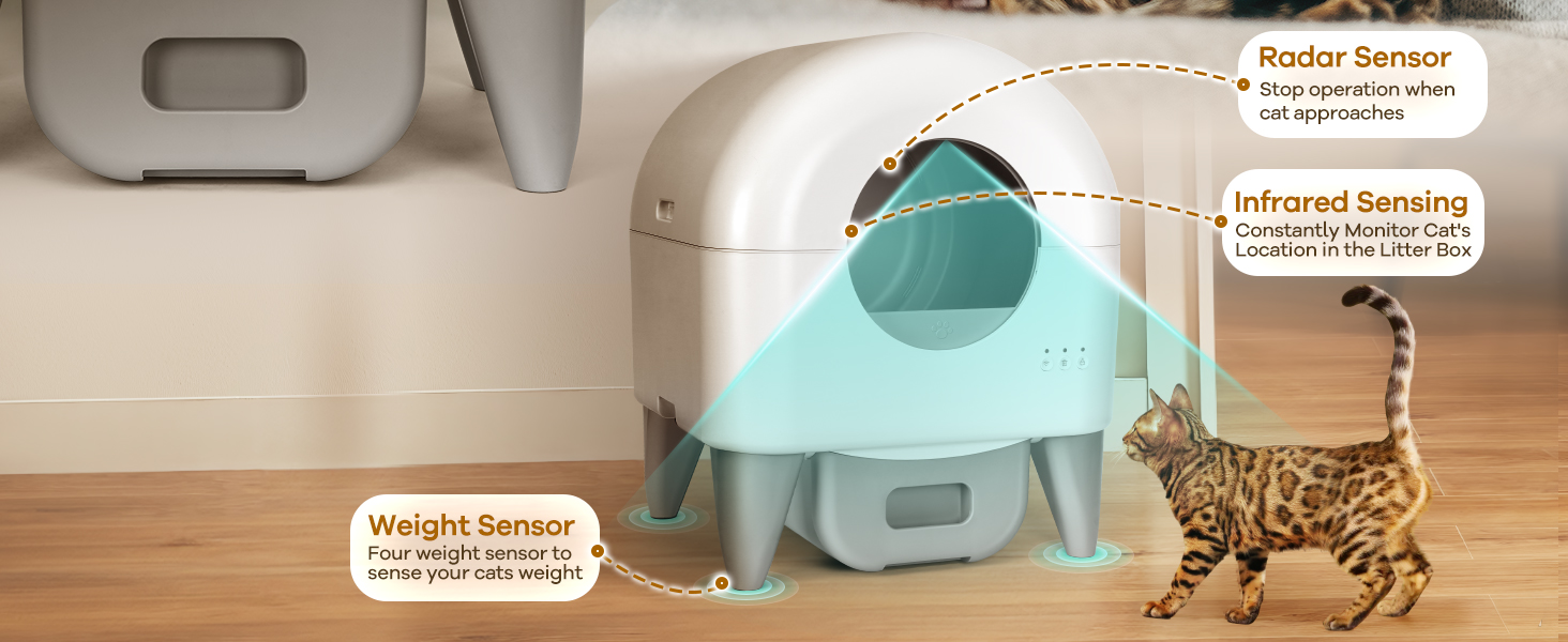 self cleaning litter box