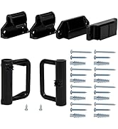Stcockis Retractable Baby Gate Replacement Parts Kit Cat Gate Parts Baby Gate with Cat Door Hardw...