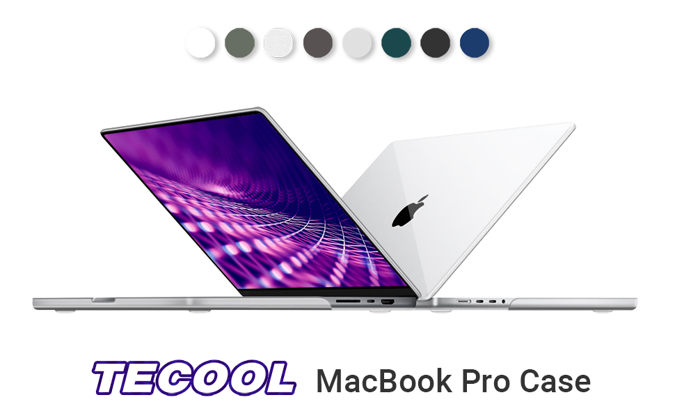 TECOOL Case Compatible with NEW MacBook Pro 16 inch M3 M2 M1 Pro Max