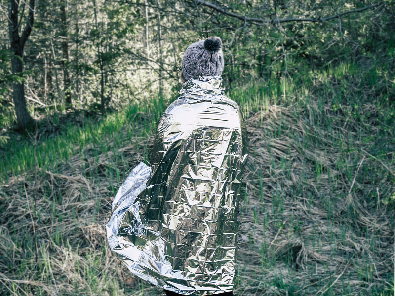 C CRYSTAL LEMON Emergency Blankets, 6 Pack Emergency