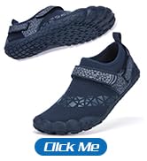 HIITAVE Men Barefoot Water Shoes Beach Aqua Socks Quick Dry for Outdoor Sport Hiking Swiming Surfing