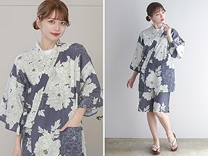 浴衣6点セット レトロH