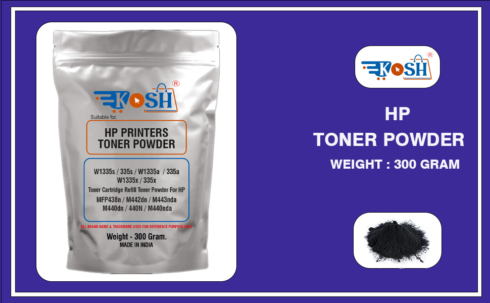 kosh 335X W1335S / 335S / W1335A / 335A Toner Powder Compatible for use ...