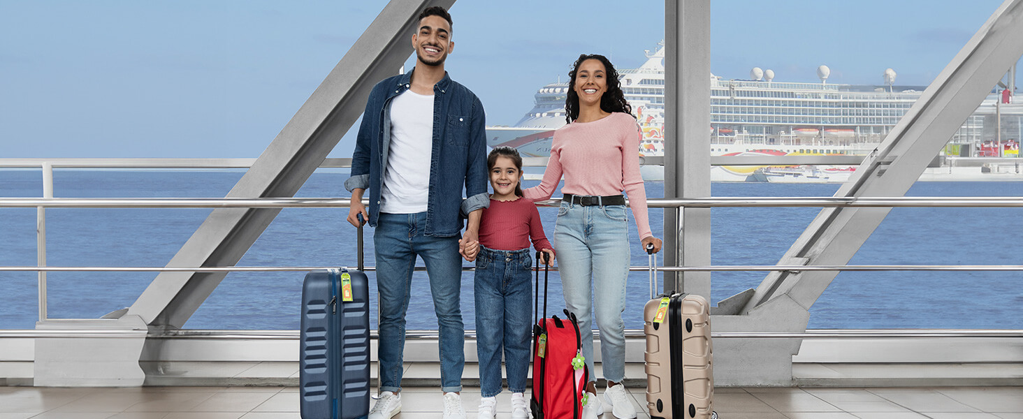 cruise luggage tag holder