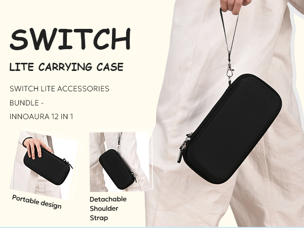 Amazon.com: innoAura Switch Lite Case 12-in-1 Accessories