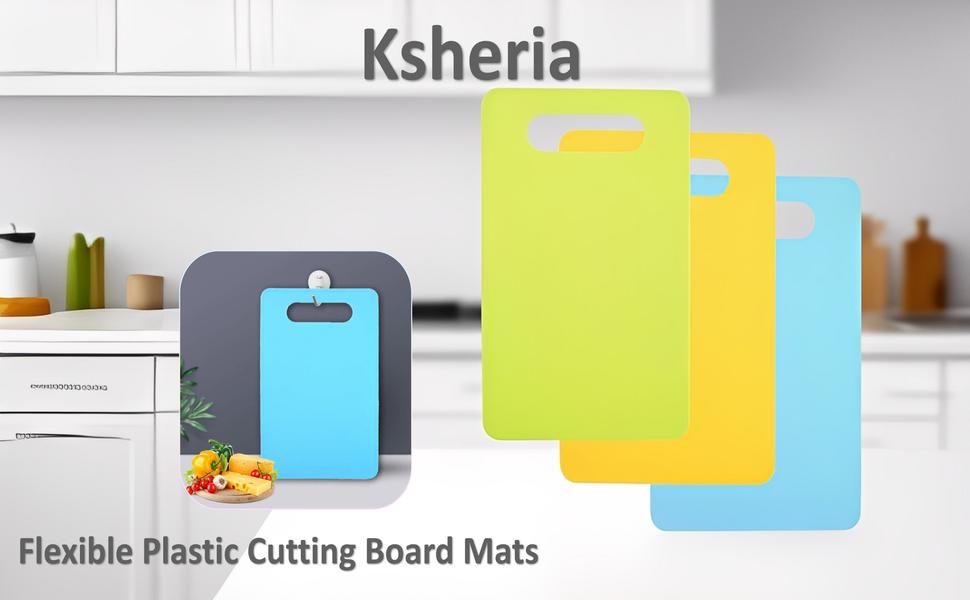 Flexible Plastic Cutting Board Mats