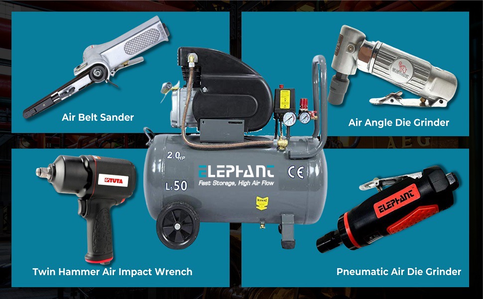 Noiseless air compressor