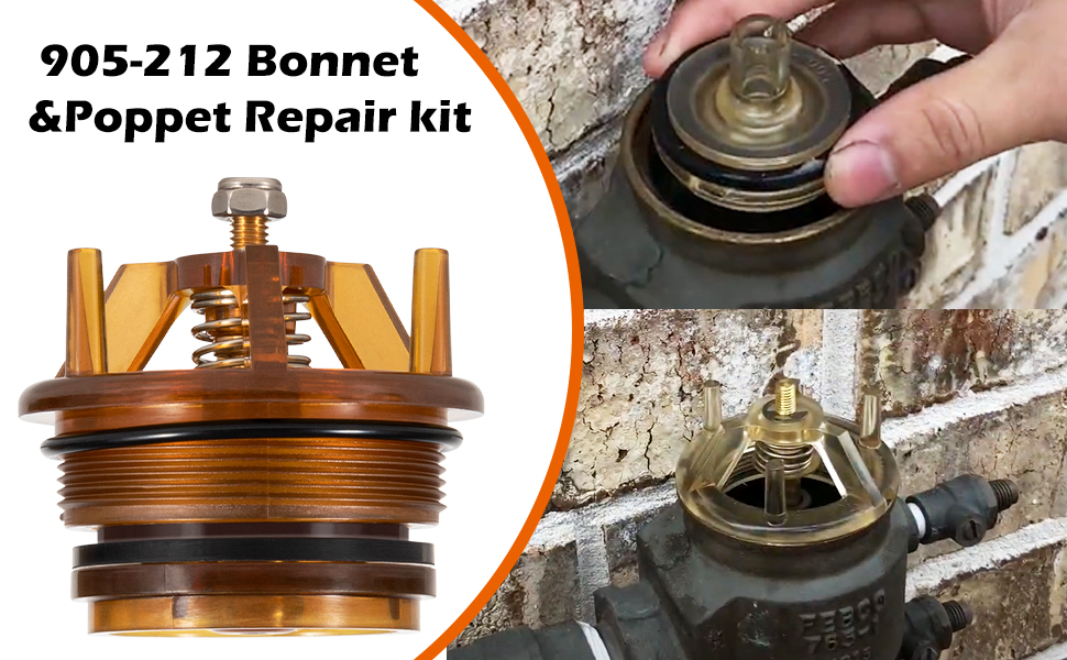 Sunluway for Febco 7651 Repair Kit, 905212 and