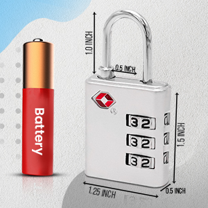 Compact Design Combo Lock