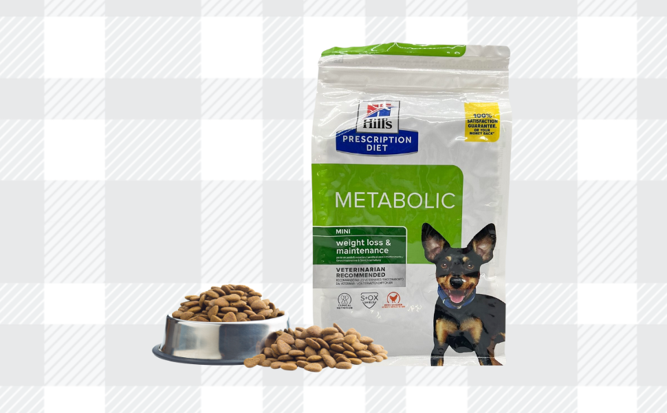 AETN Creations Prescription Diet Metabolic Weight Management Mini Dog Food Bundle 1kg Dry plus
