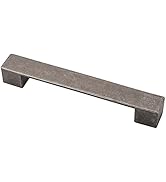 Alzassbg 5 Pack Antique Iron Cabinet Pulls, 6-1/4 Inch(160mm) Hole Centers Kitchen Cabinet Handle...