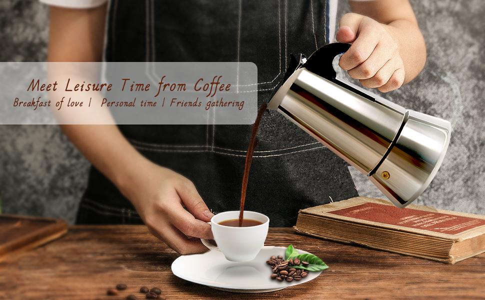 Termica, Thermos Espresso Maker, 1.5 Cups, Small Italian Stovetop