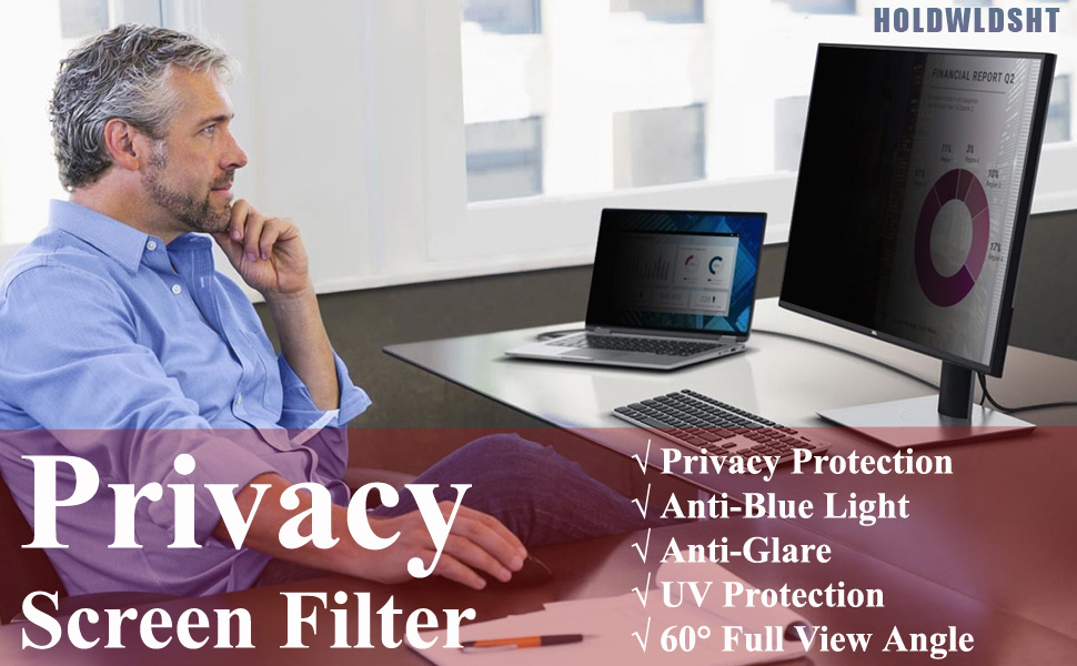 HOLDWLDSHT 27 Inch(Diagonal) Privacy Screen Filter Aspect