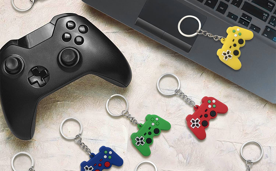 36pcs Game Control Maniglia Portachiavi Set