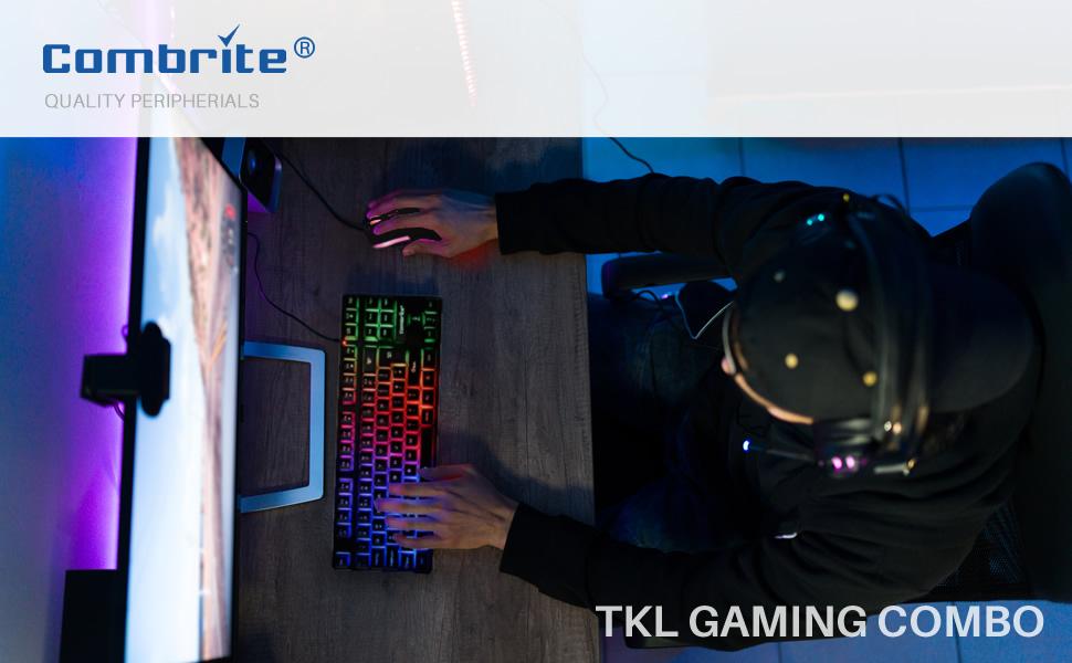 Falcon TKL Gaming Keyboard And Mouse Combo Set