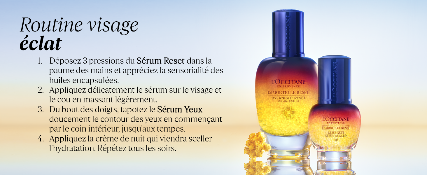 Routine visage éclat