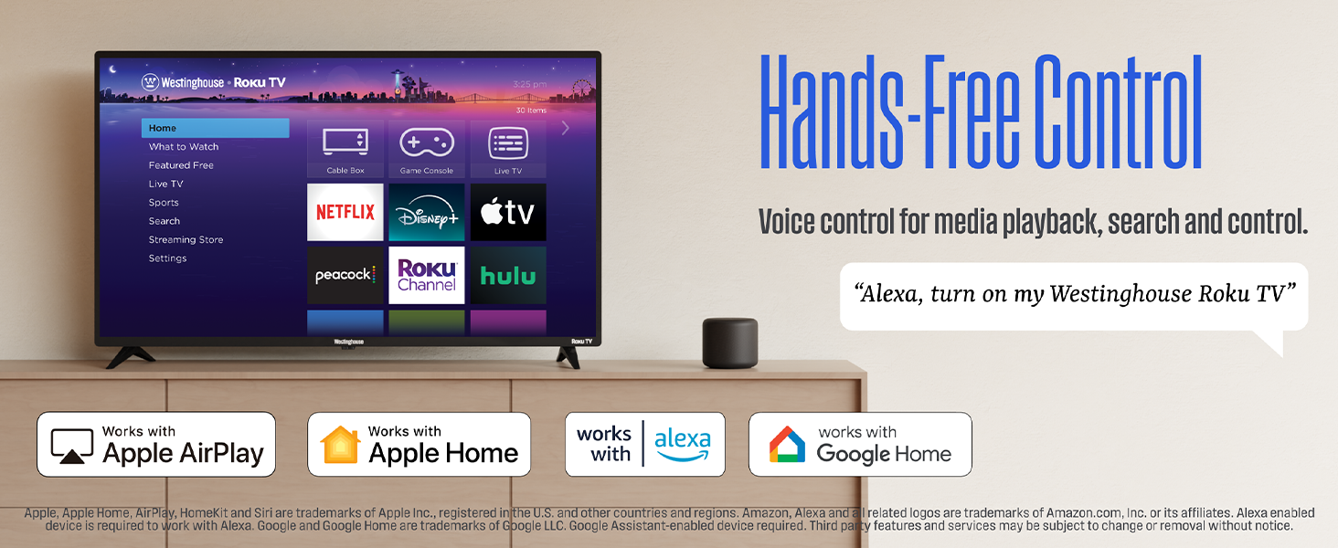 Westinghouse, smart TV, Roku TV, Streaming, 55-inch, 43-inch, full HD, 4K UHD