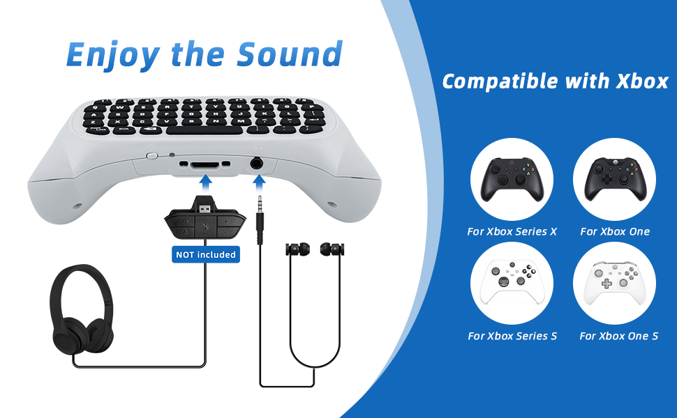 Mcbazel 2.4G Wireless Handheld Keyboard Mini Gamepad Controller