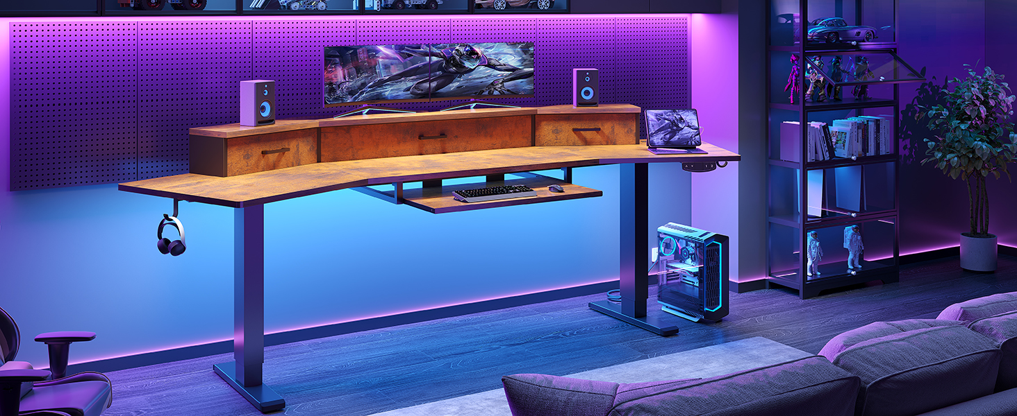 standing gaming desk