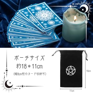 Amazon.co.jp: Copeflap タロットクロス ベルベット タロット