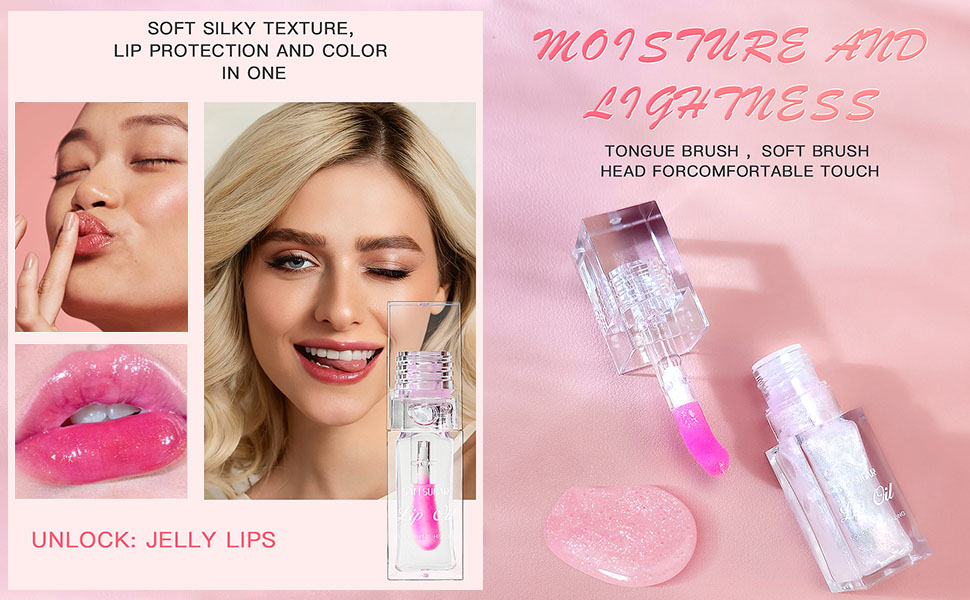 2 Colorss NEW Color Changing Lip Oil