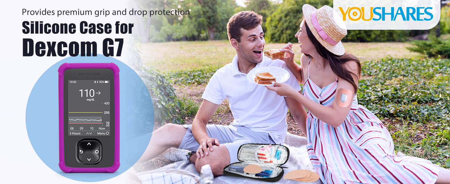 dexcom g7 receiver cover case device