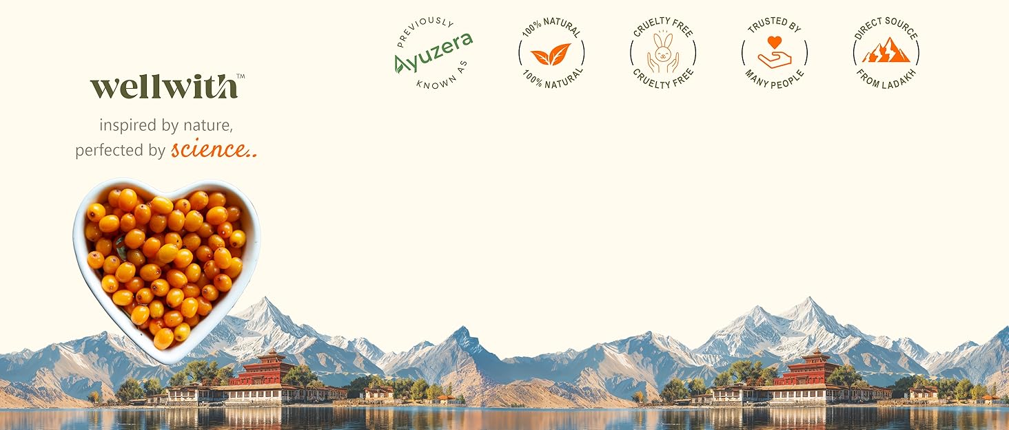 ayuzera wellwith seabuckthorn sea buckthorn berry berries pahadi dukan juice ladakh best