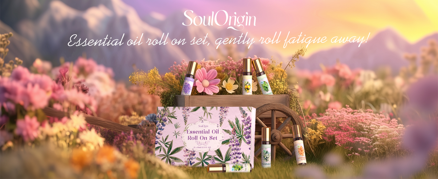 essential oil roll on set