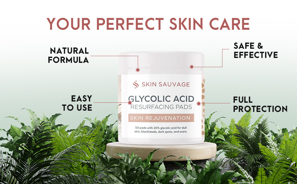 organic natural health skin care pads 