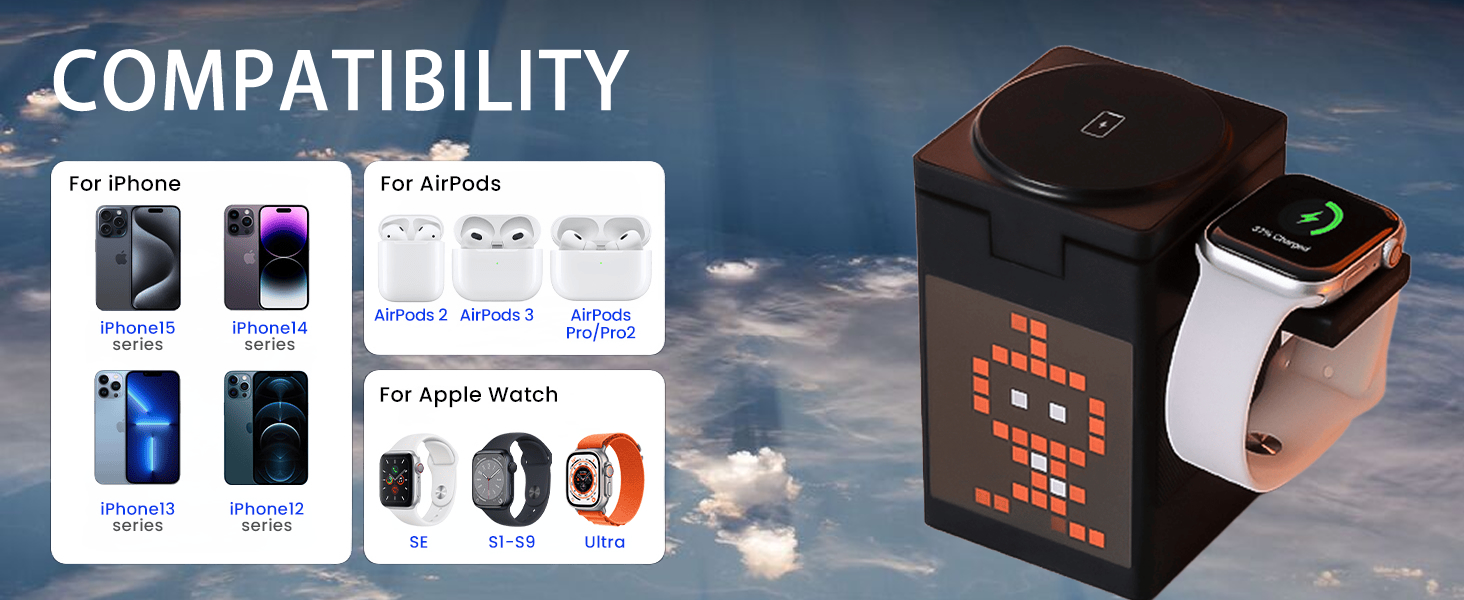 3-IN-1 WIRELESS CHARGING WITH INTELLIGENT PROTECTION