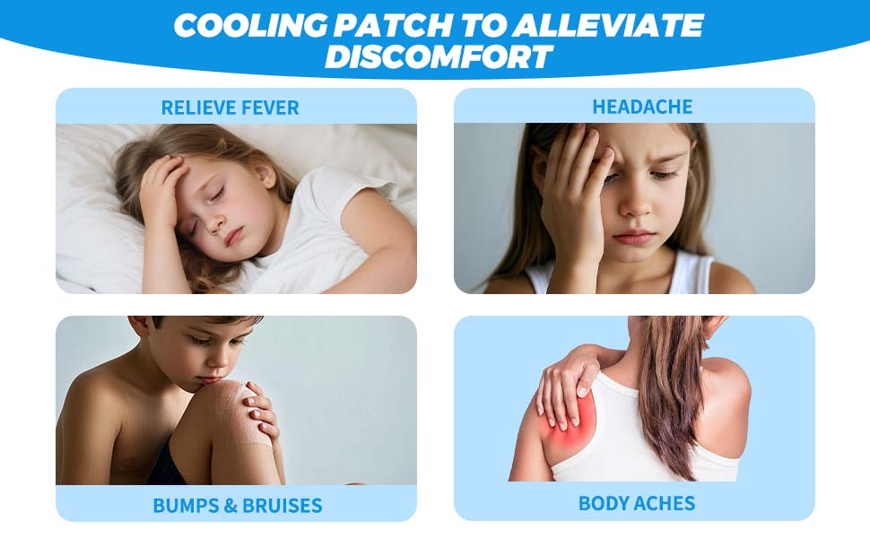 COOLING PATCH TO ALLEVIATE DISCOMFORT