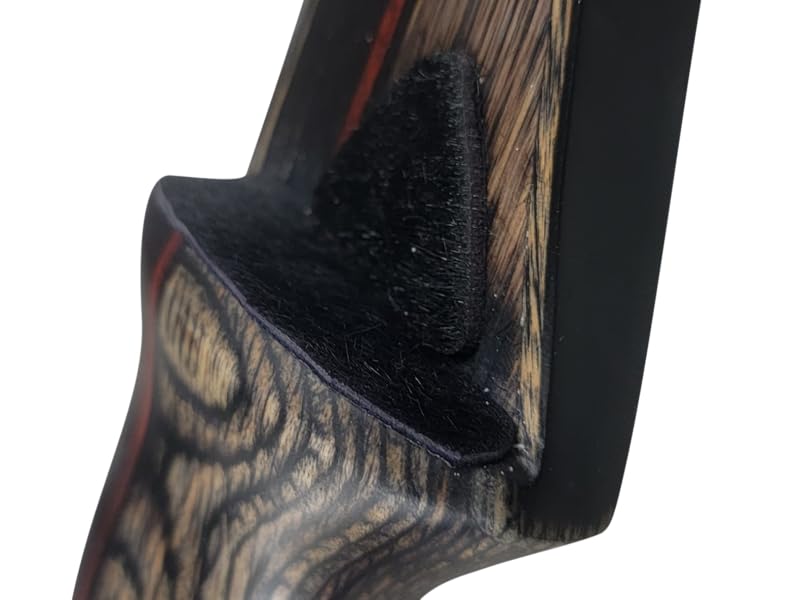 SAS Long Bow Self Adhesive Hair Arrow Rest for Archery Traditional Recurve Bows