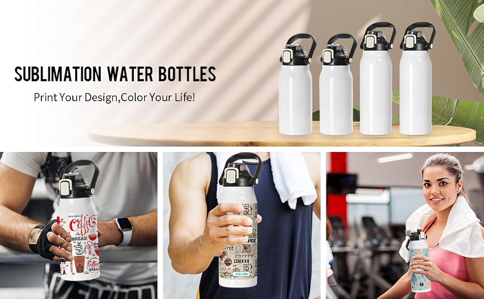 PYD Life Sublimation Water Bottles Vacuum Flasks 44 OZ