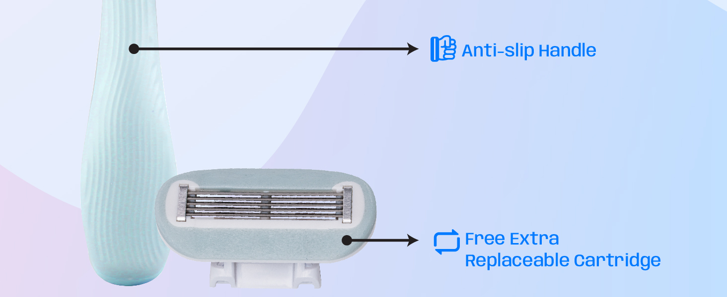 Pink body razor smooth shaving for girls full body shave women pink rajar