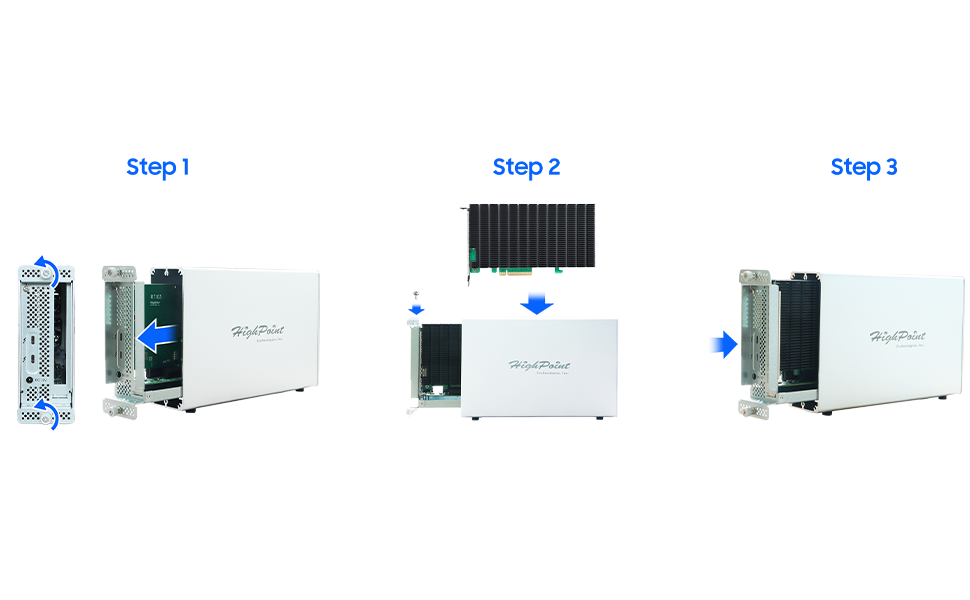 【ジャンク扱い】HighPoint RocketStor 6661A-mSAS3 RS6661A-mSAS3-Overview
