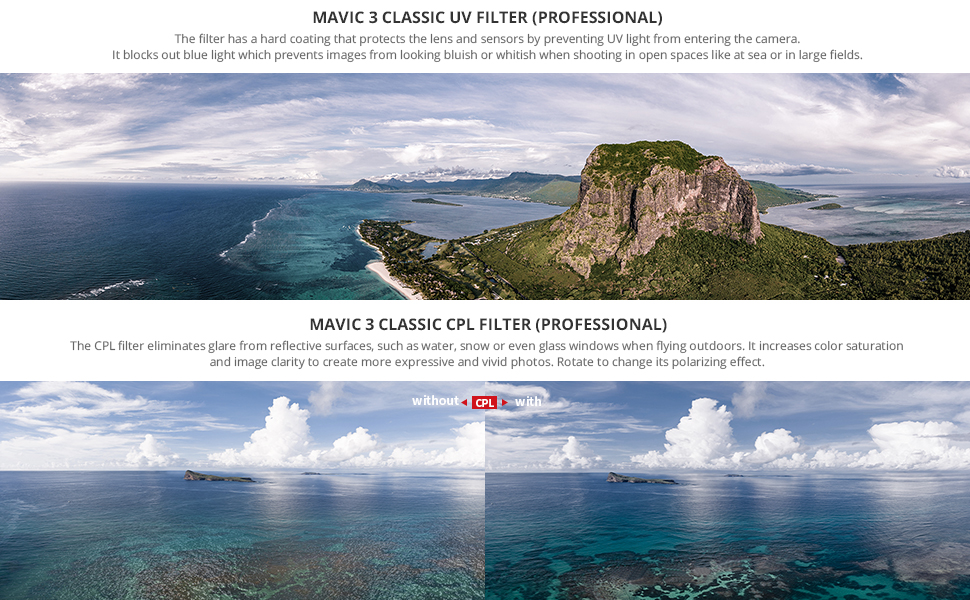 Mavic 3 classic UV filter