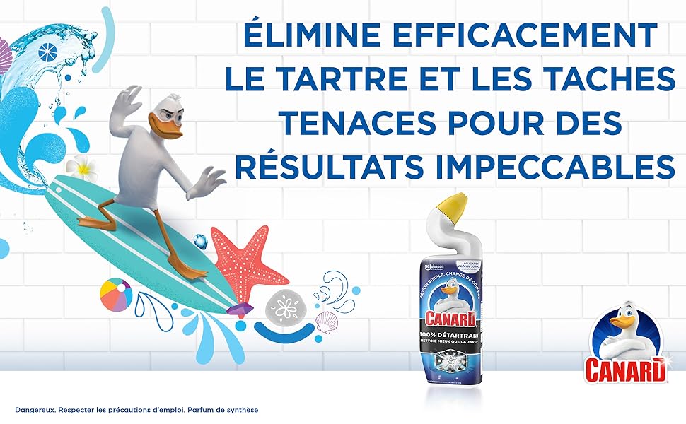 Détartrant WC gel Col canard - QualityBoox