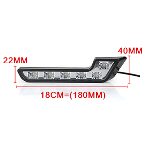 LED daytime running light kit