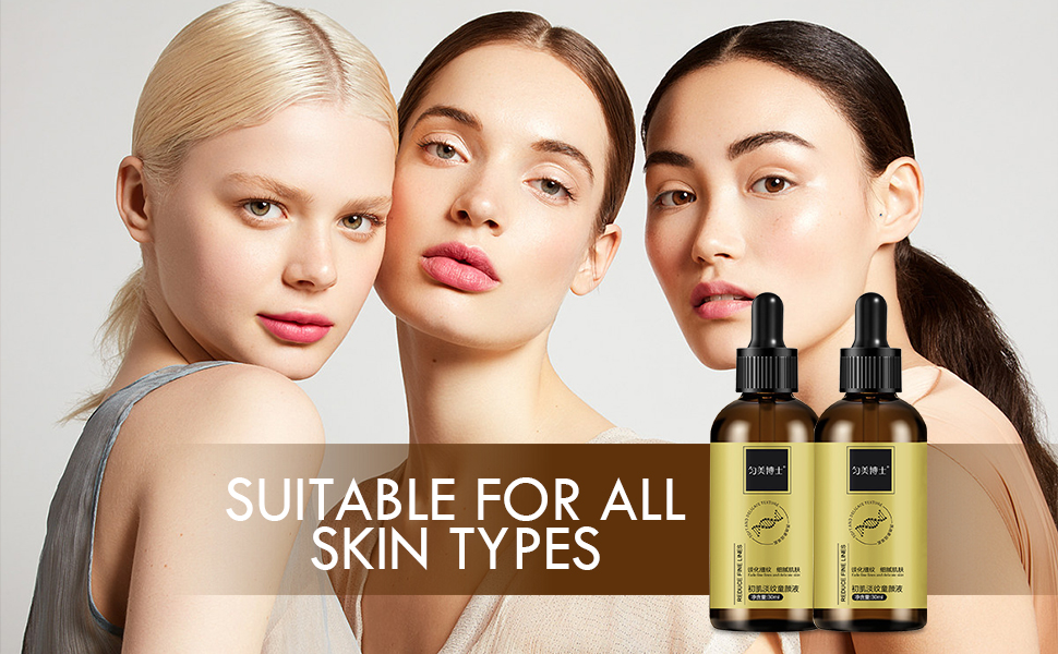 anti-wrinkle firming serum, wrinkles lifting and firming essence, anti aging face serum