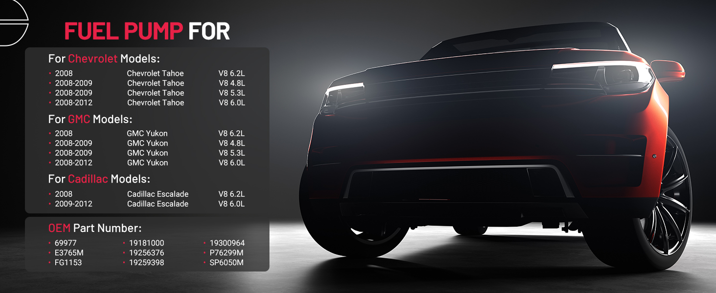 BDFHYK electric fuel pump