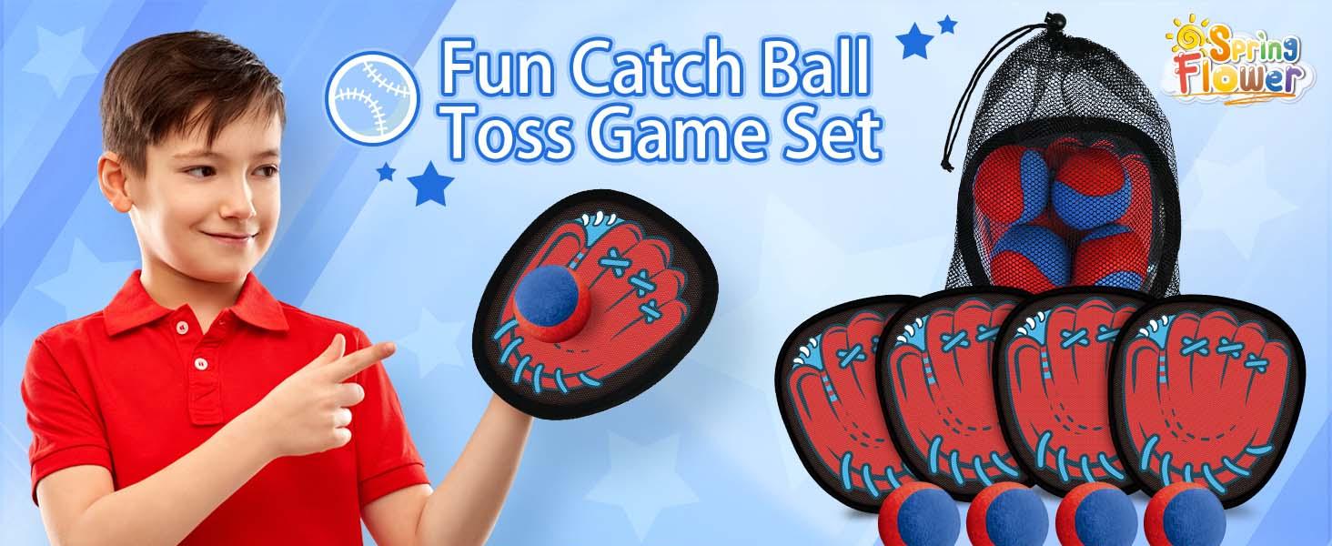 toss and catch ball game