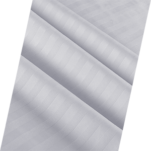 Satin Stripe Fitted Sheets