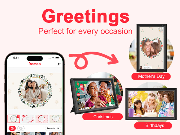 15.6inch FRAMEO Digital Photo Frame Digital Picture Frame