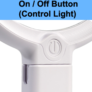 lighted magnifying glass