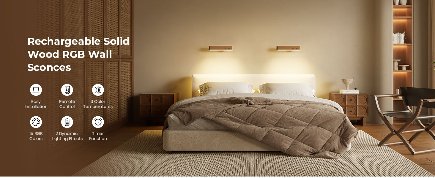 rechargeable wall sconces wall lights for bedroom wall sconces set of two